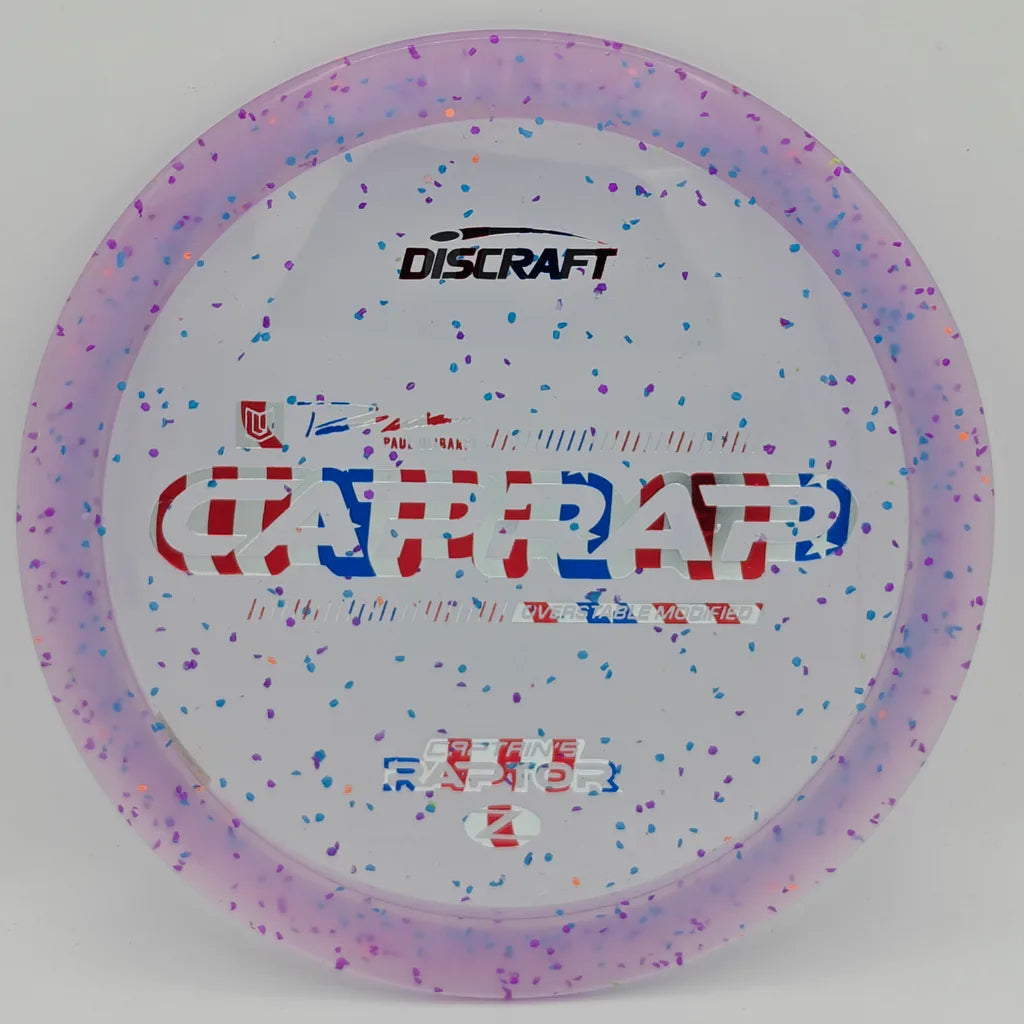 Discraft Z Confetti Captain's Raptor 2026
