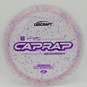 Discraft Z Confetti Captain's Raptor 2026