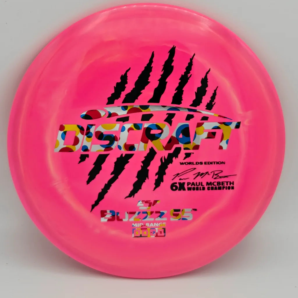Discraft Worlds Edition Paul McBeth 6-Claw ESP Buzzz SS