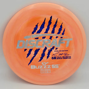 Discraft Worlds Edition Paul McBeth 6-Claw ESP Buzzz SS