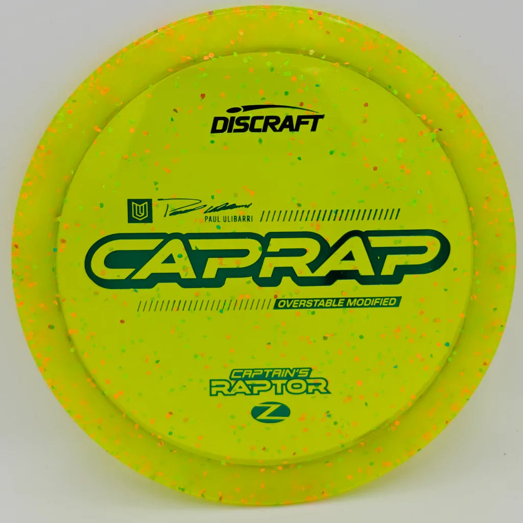 Discraft Z Confetti Captain's Raptor 2026