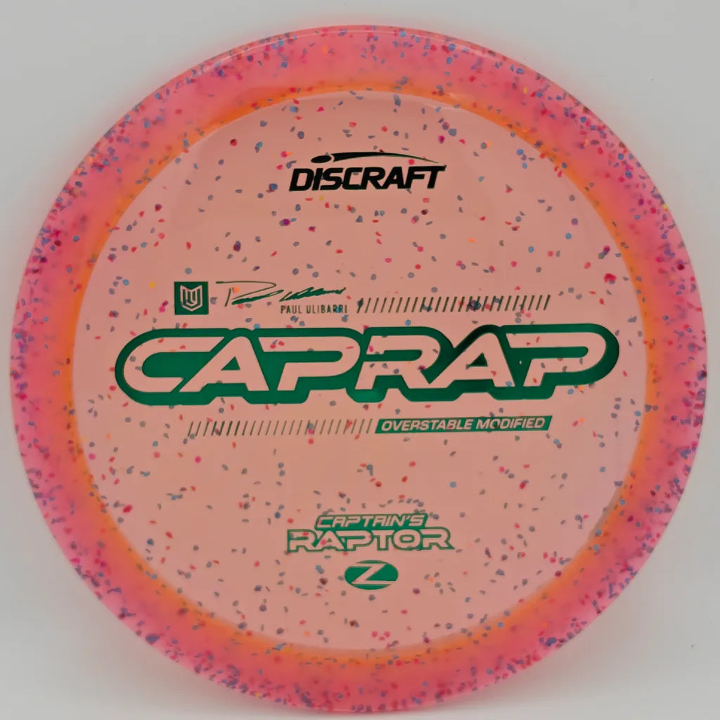 Discraft Z Confetti Captain's Raptor 2026