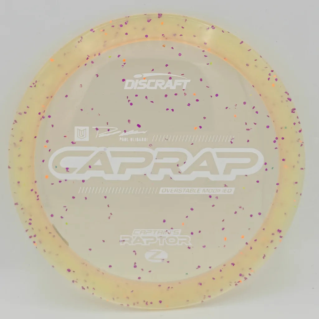 Discraft Z Confetti Captain's Raptor 2026