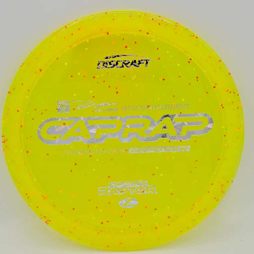 Discraft Z Confetti Captain's Raptor 2026