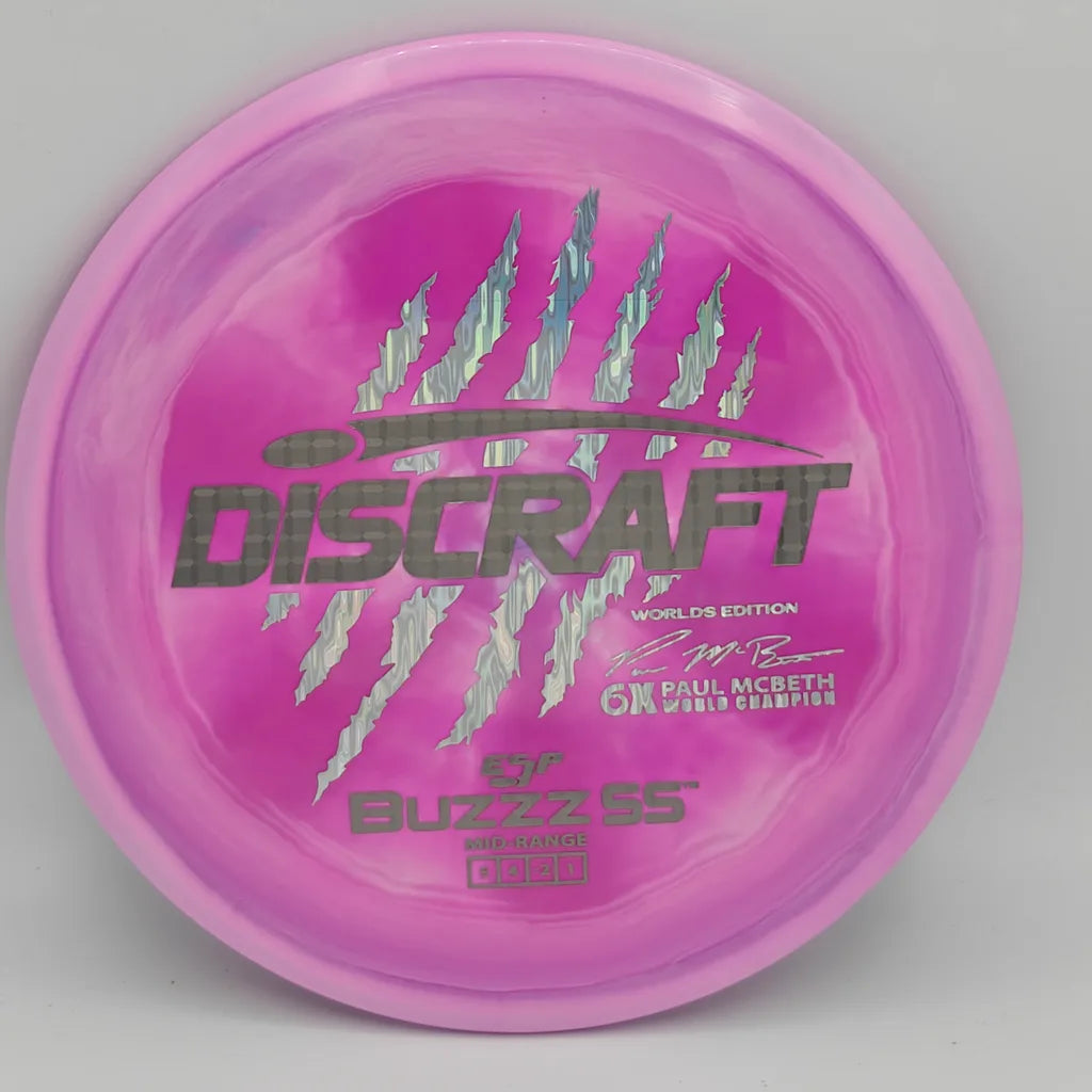 Discraft Worlds Edition Paul McBeth 6-Claw ESP Buzzz SS