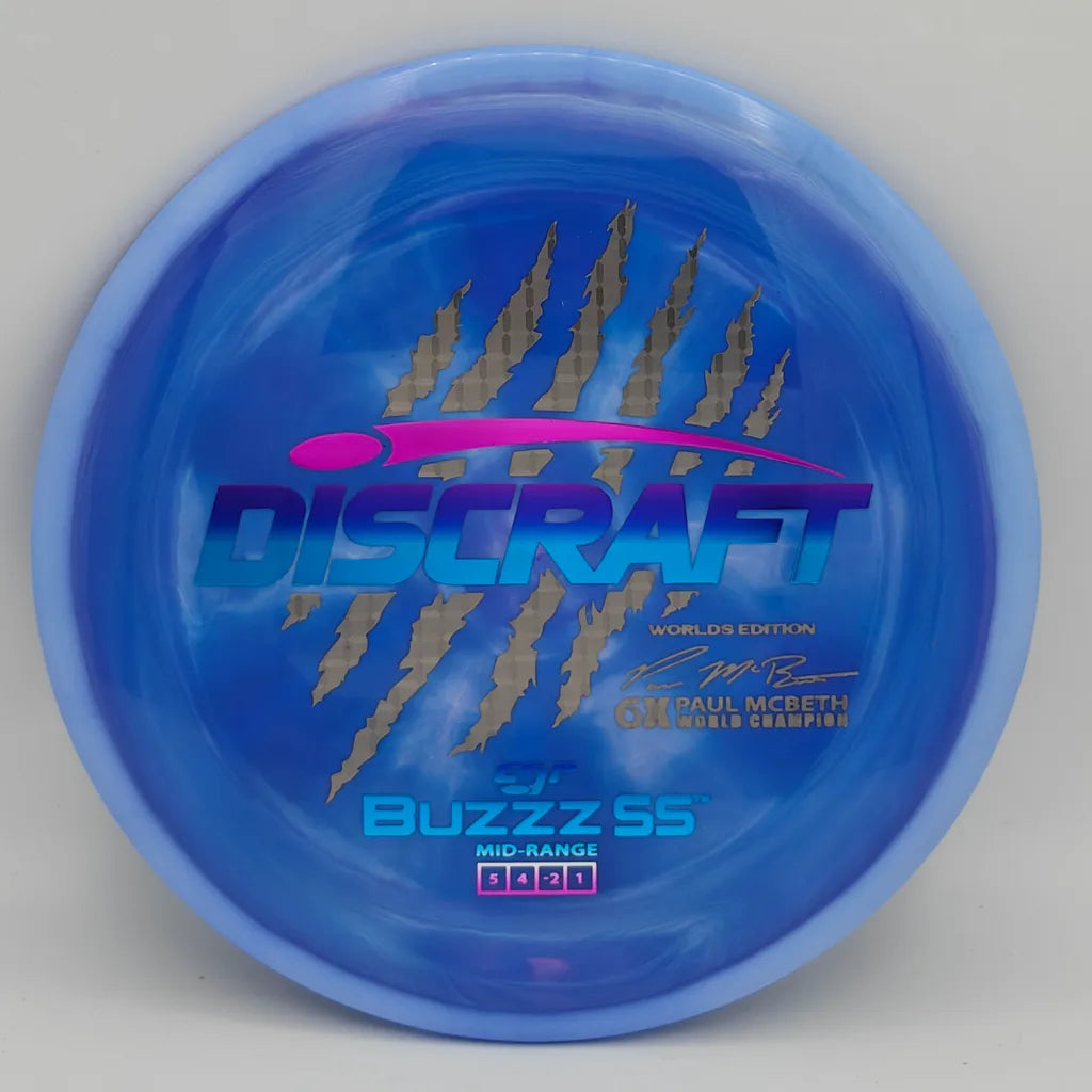 Discraft Worlds Edition Paul McBeth 6-Claw ESP Buzzz SS