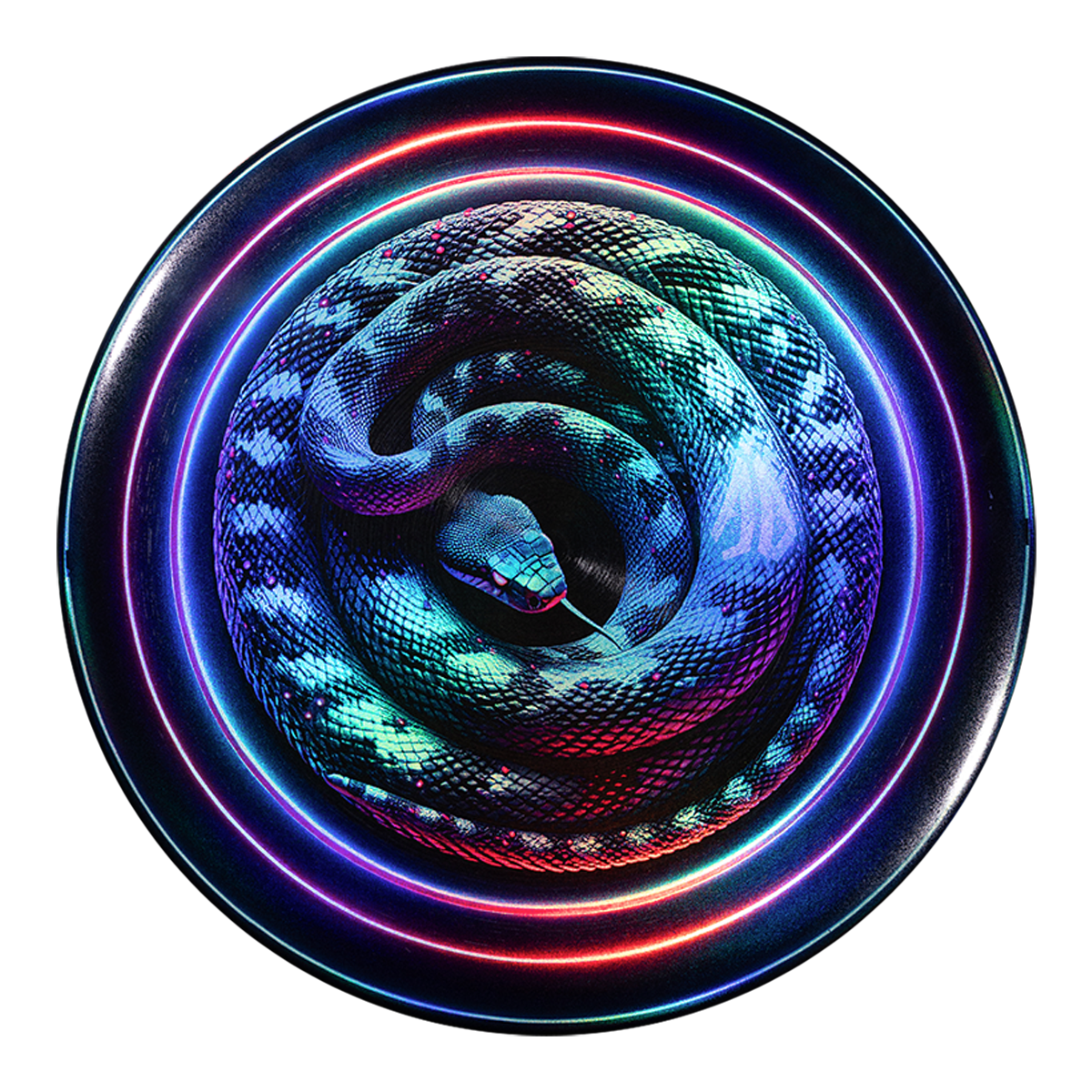 Discraft Zone - Full Foil Snake Supercolor Anthony Barel