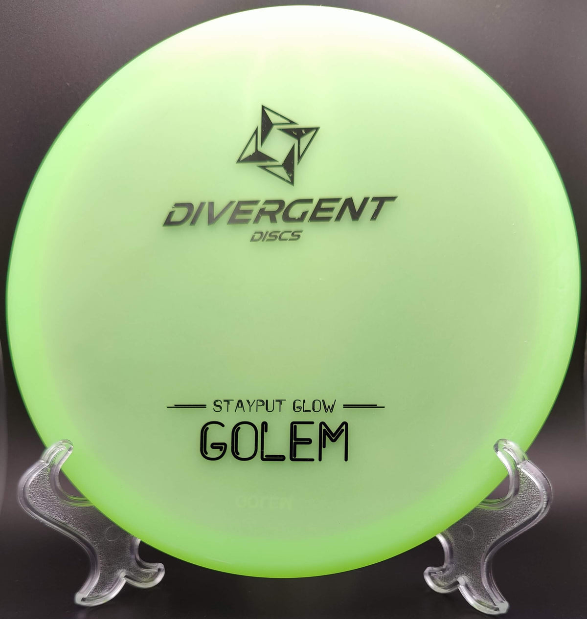 Divergent Discs StayPut Glow Golem