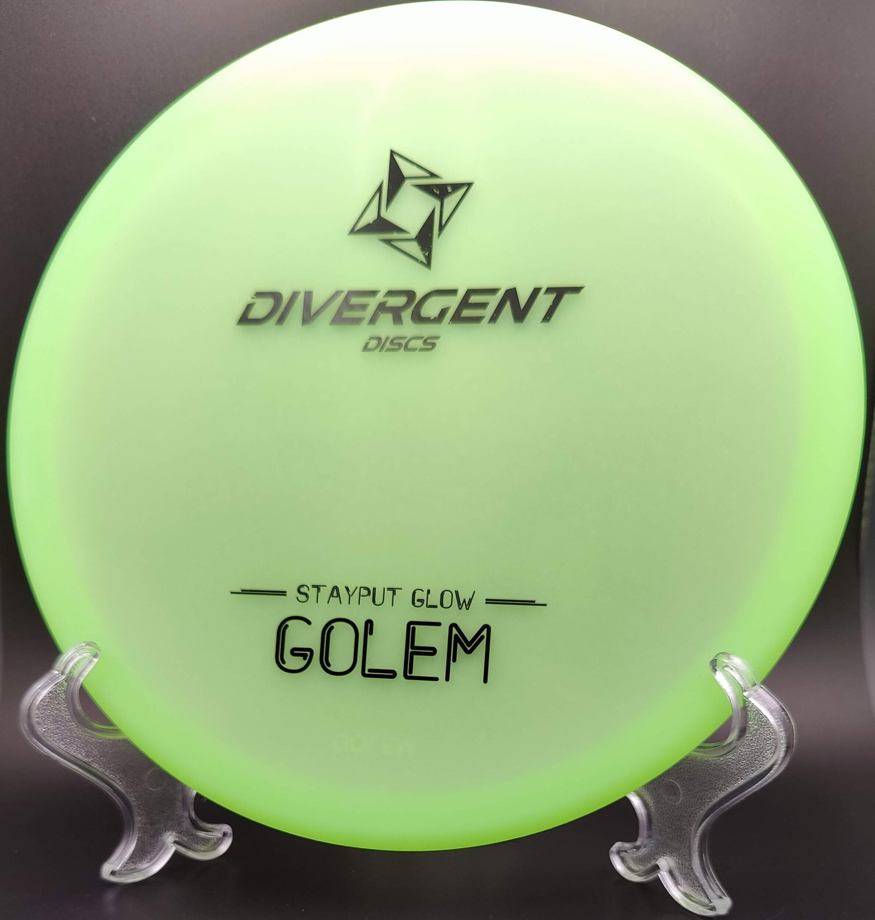 Divergent Discs StayPut Glow Golem