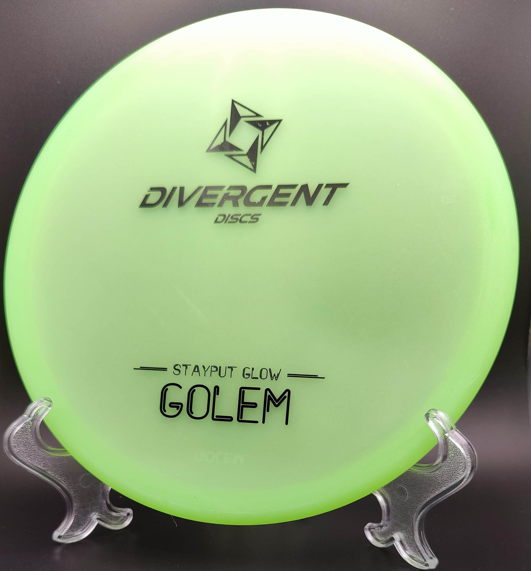 Divergent Discs StayPut Glow Golem