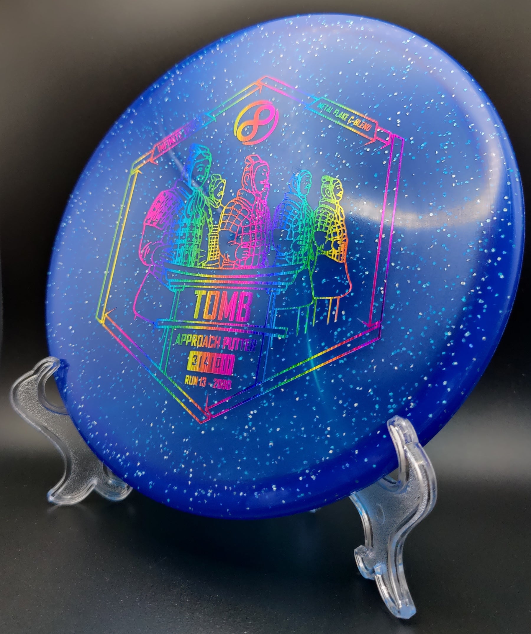 Infinite Discs C-Blend Metal Flake Tomb