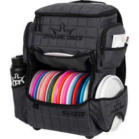 Dynamic Discs Ranger Backpack Disc Golf Bag, Heather Charcoal, Disc Golf bags